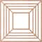 Ekena Millwork Raven Wood Fretwork Pierced Ceiling Medallion, Cherry, 24"OD x 8 3/4"ID x 1/4"T CMWP24X24X0250RACH - alternate 5